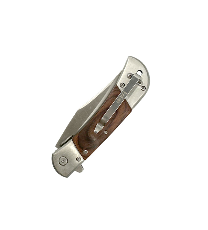 3.75" Spring Assisted Knife W/ Drop Point Blade