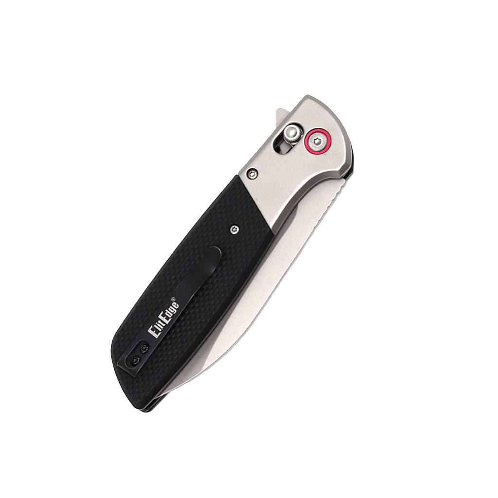 3.75" Spring Assisted Knife With Drop Point Blade