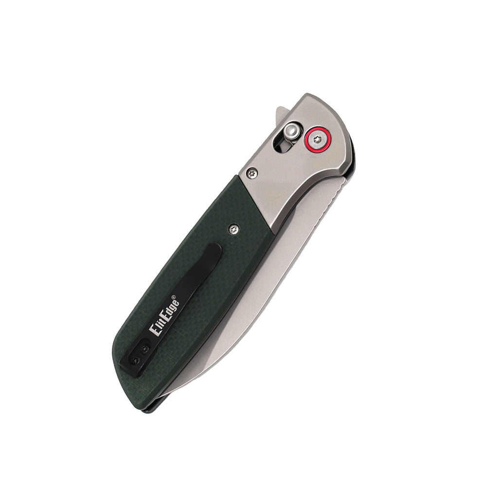 3.75" Spring Assisted Knife With Drop Point Blade