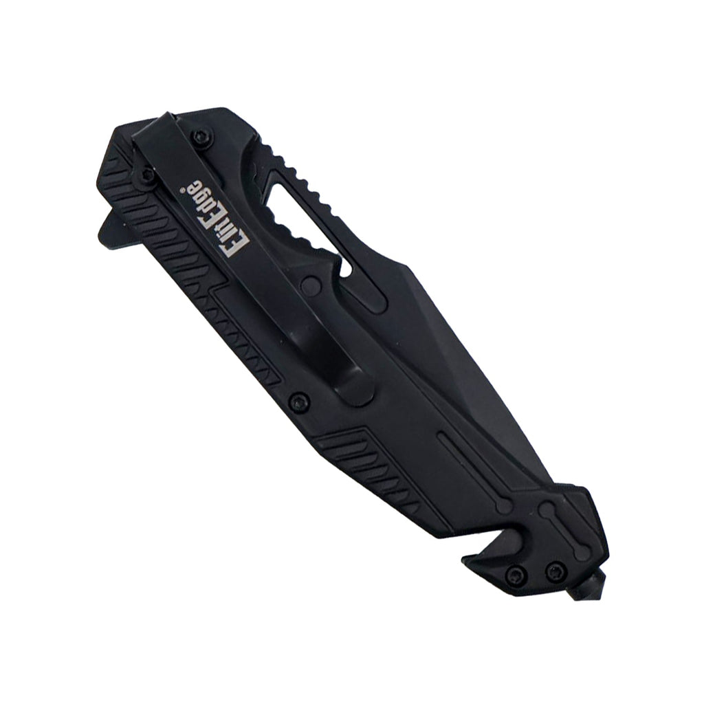 8.5" Spring Assisted Utility Knife with Tanto Blade