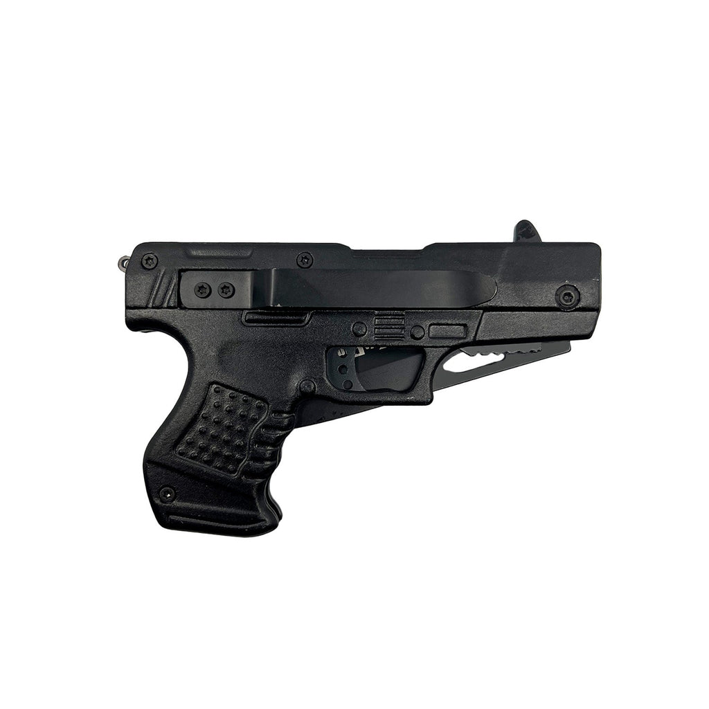 Spring Assisted Gun Knife