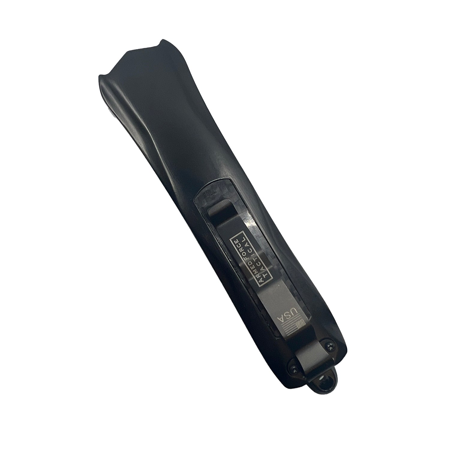 Carbon Fiber Automatic OTF Knife w/ Belt Clip