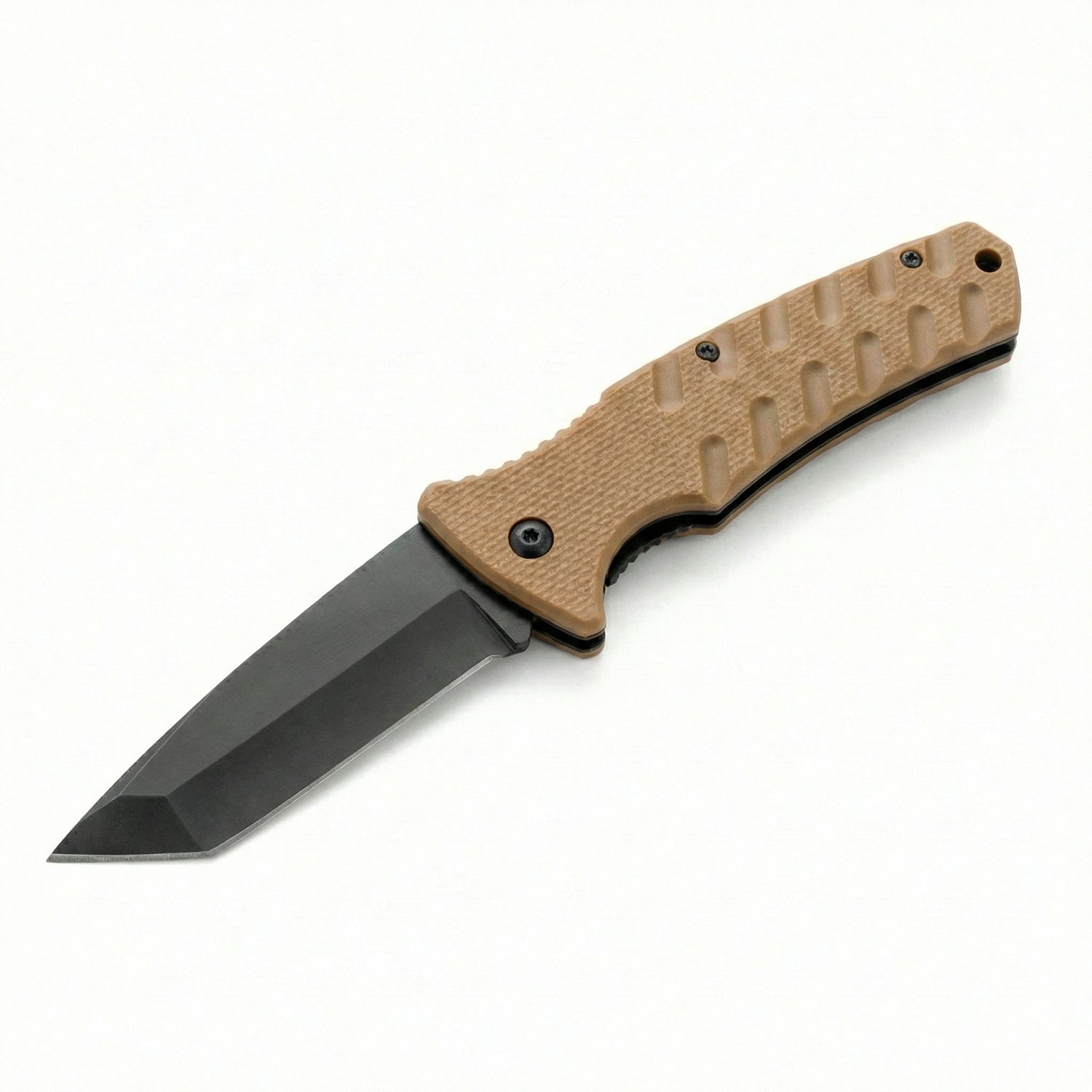 4.75" Spring Assisted Automatic Knife W/ Tanto Blade