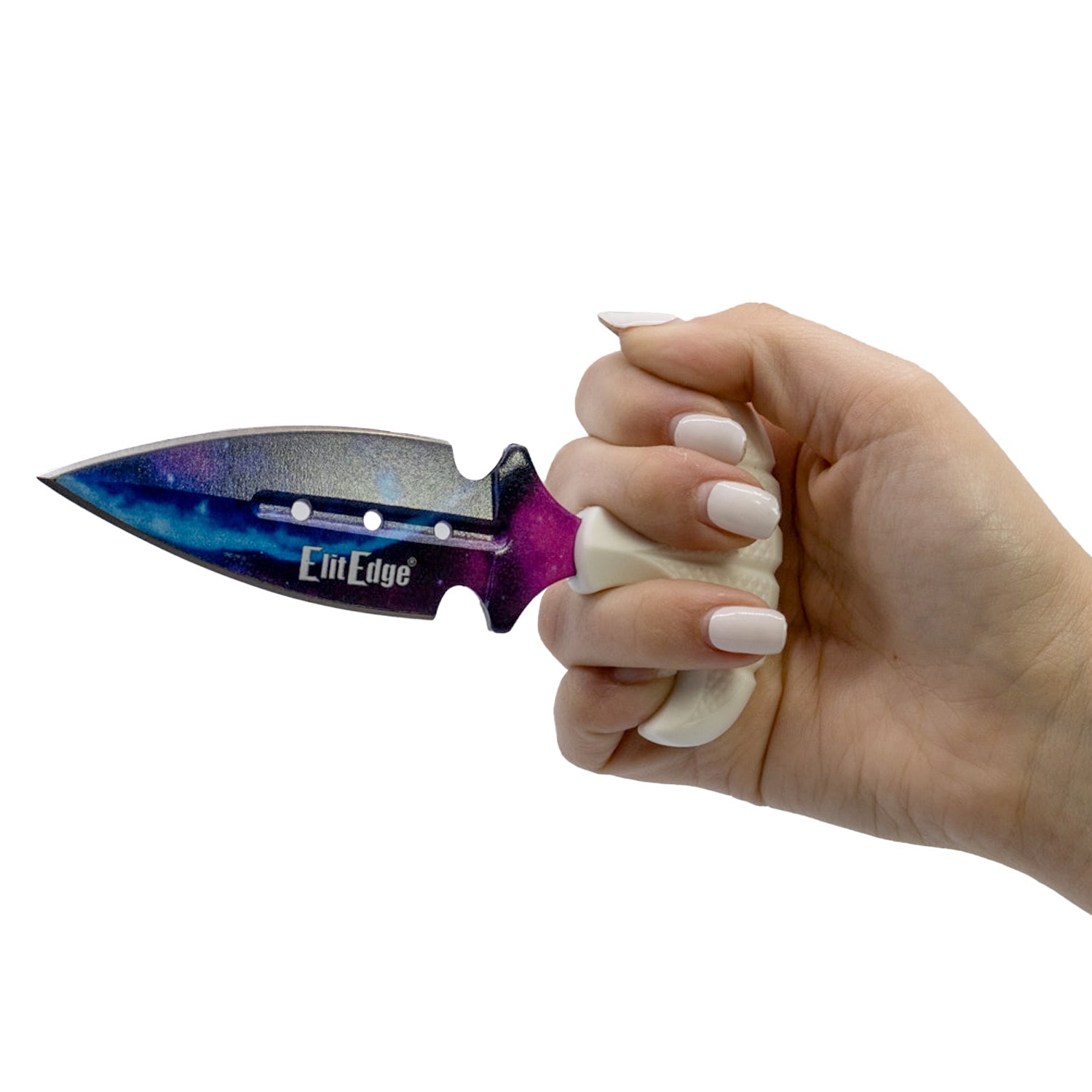 5.5-Inch Push Dagger with ABS Sheath
