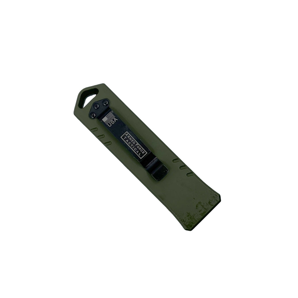 4.5" Dagger Blade OTF Knife w/ Belt Clip