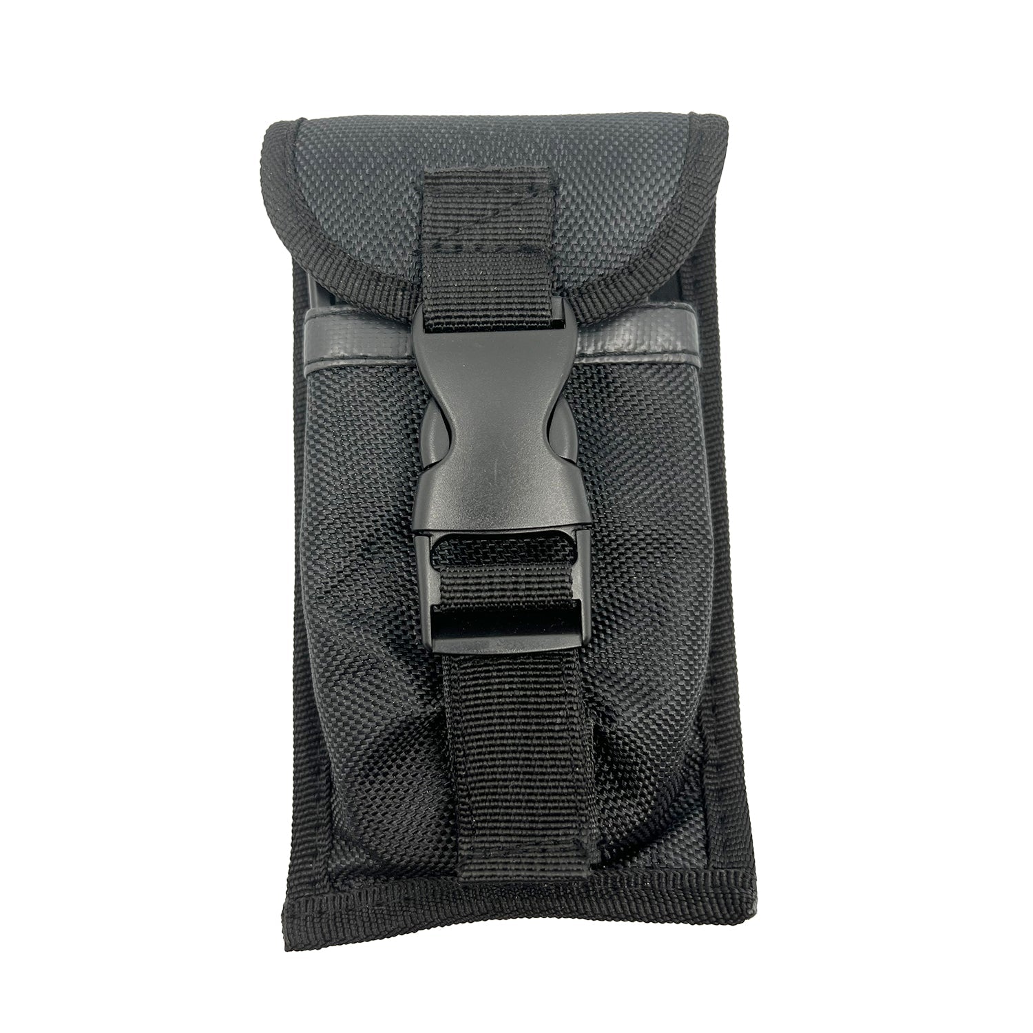 6" OTF Knuckle Knife Black with Carbon Fiber