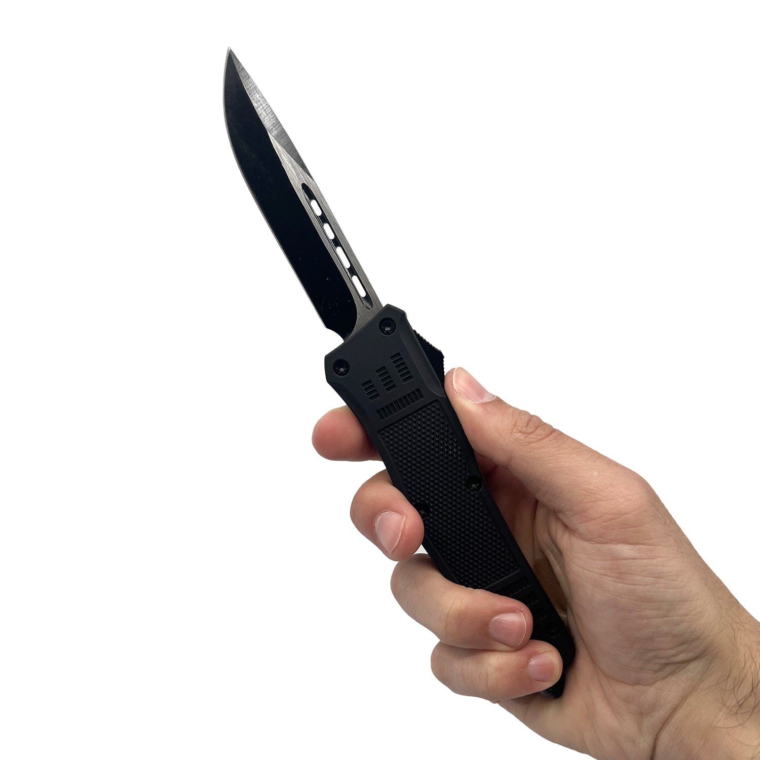 Streetwise Automatic OTF Knife with Drop Point Blade