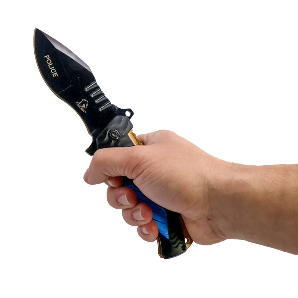 8.5" Spring Assisted Military and First Responders Knife