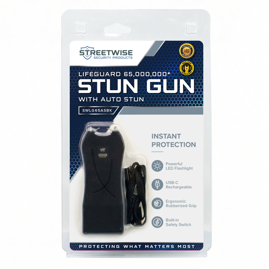 Lifeguard 65,000,000 Stun Gun with Auto Stun