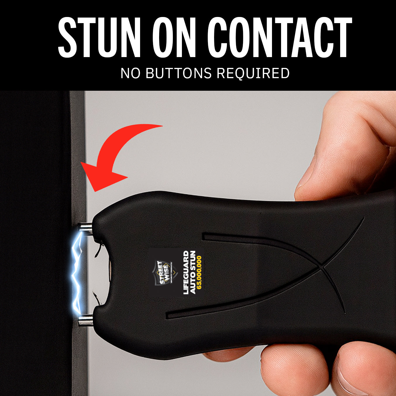 Lifeguard 65,000,000 Stun Gun with Auto Stun