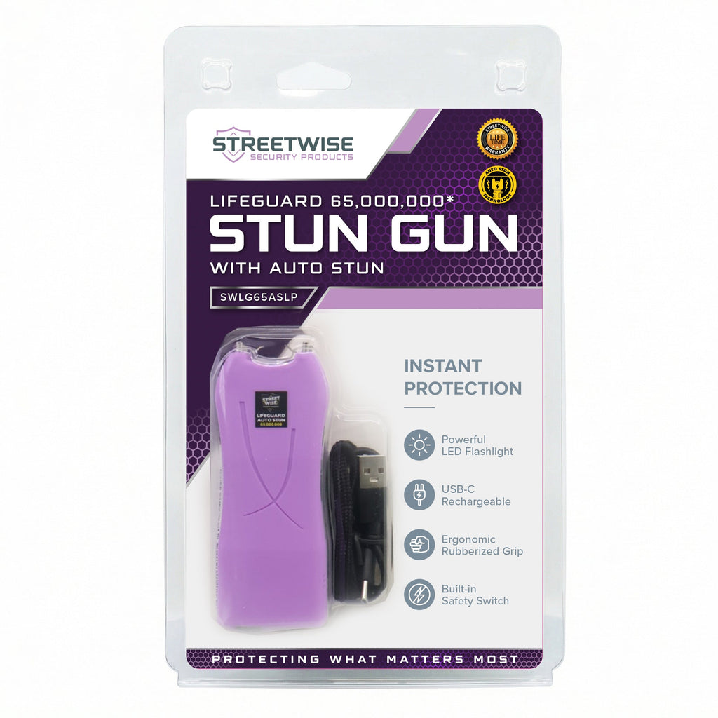 Lifeguard 65,000,000 Stun Gun with Auto Stun