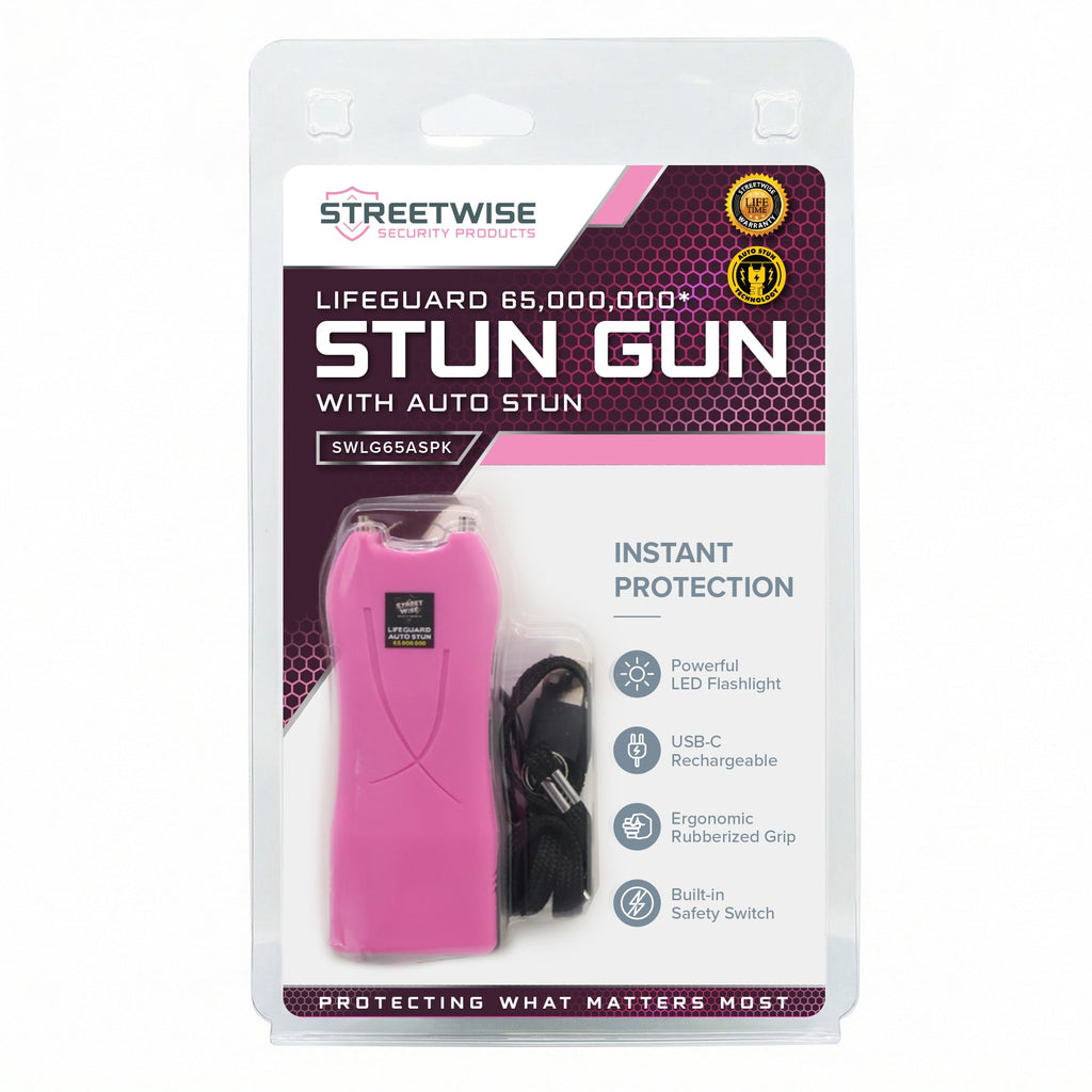 Lifeguard 65,000,000 Stun Gun with Auto Stun