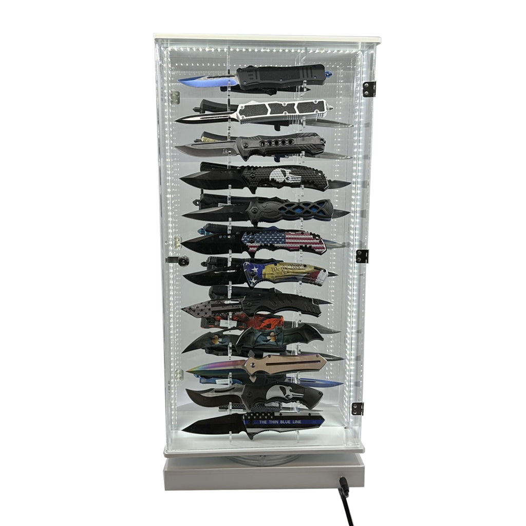 Streetwise 2 Sided 24 Count Knife LED Rotating Display