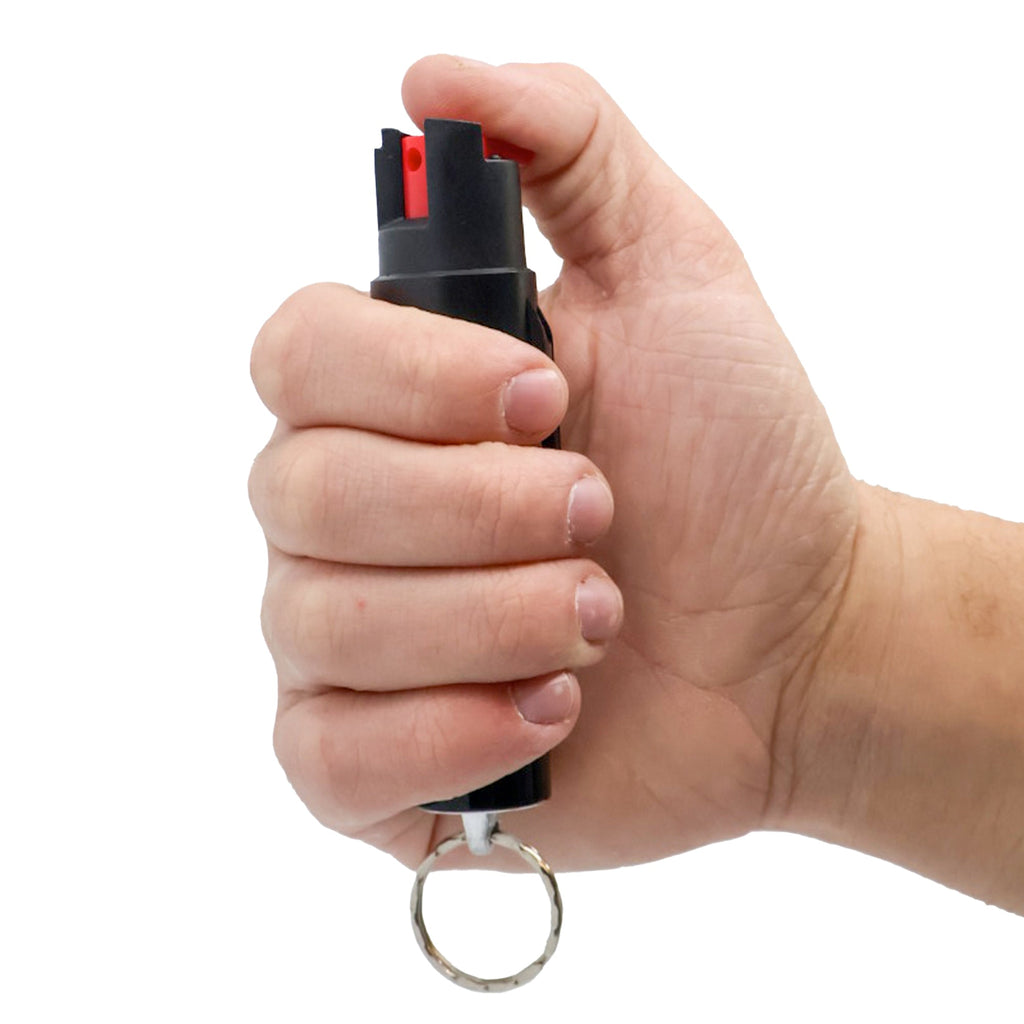 Streetwise 18 Stream Pepper Spray 0.75 oz Keyring & Clip