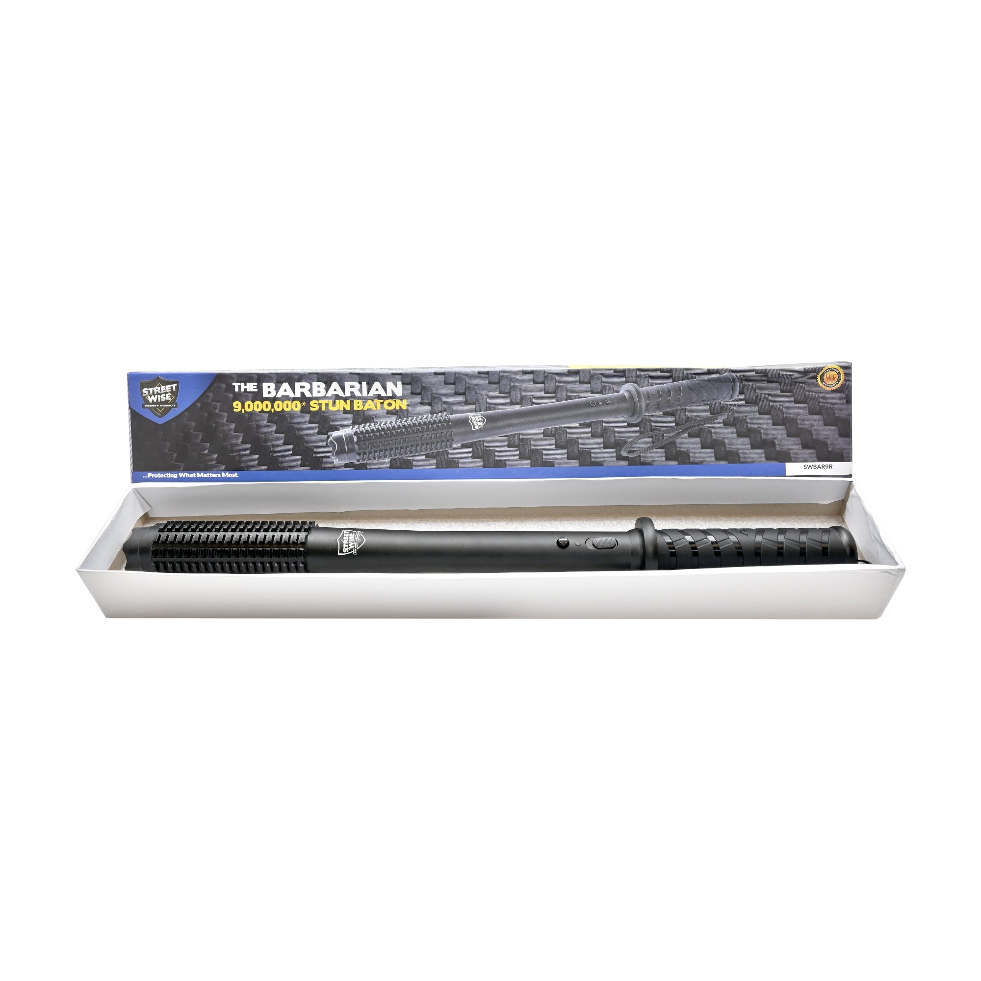 Barbarian 9,000,000* Stun Baton Flashlight