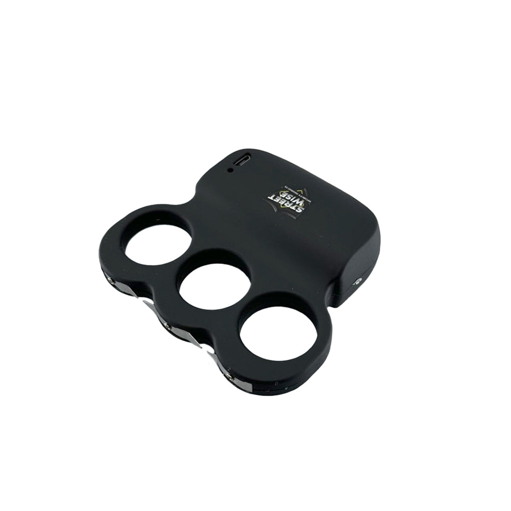 Streetwise three finger stun gun electric knuckles wholesale self-defense product for dealers and resellers